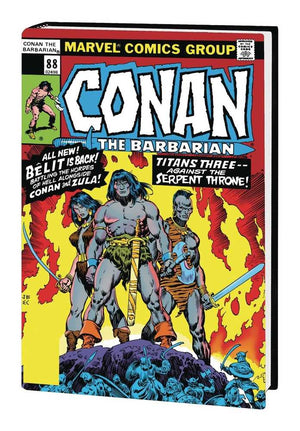 Conan the Barbarian Original Marvel Years Omnibus Hardcover Volume 04 Direct Market Variant