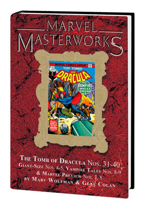 Marvel Masterworks Tomb Of Dracula Hardcover Volume 04 Direct Market Variant 367