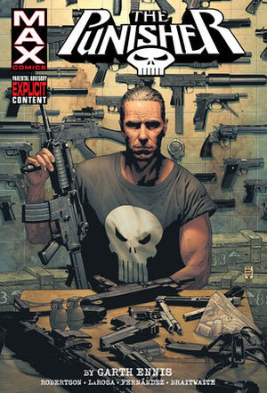 PUNISHER MAX BY GARTH ENNIS OMNIBUS VOL. 1 BRADSTREET COVER