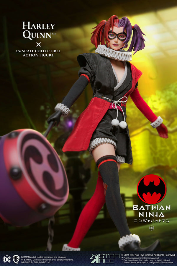 Batman Ninja Harley Quinn 1/6 Collection Action Figure - Silver Snail