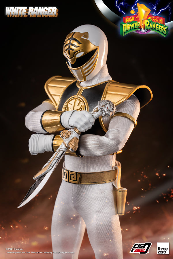 Mighty Morphin Power Rangers White Rangers 1/6 Scale Action Figure ...